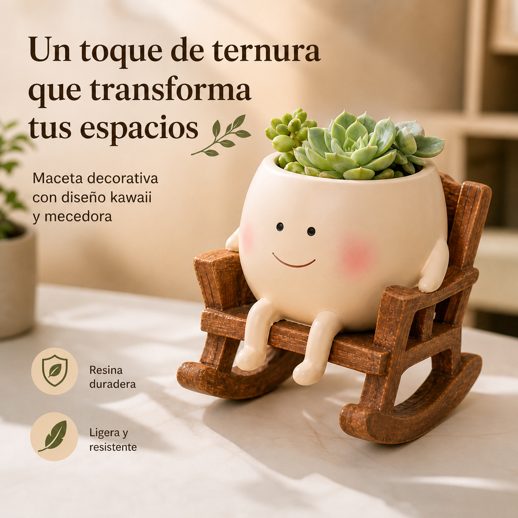 Plantsy™ — La Maceta que Sonríe