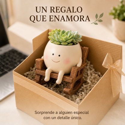 Plantsy™ — La Maceta que Sonríe