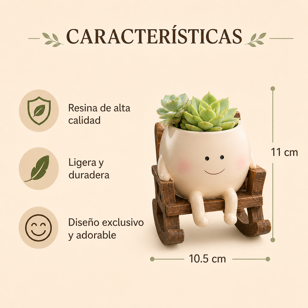 Plantsy™ — La Maceta que Sonríe
